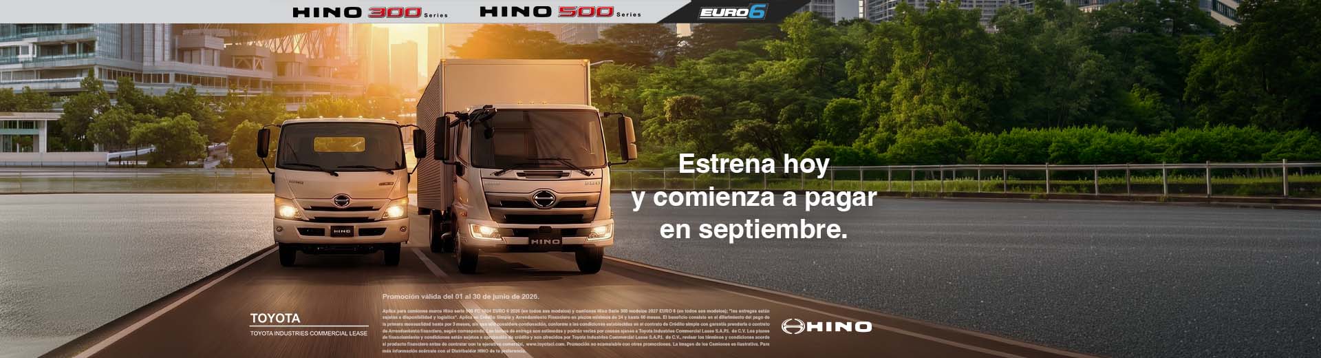 Estrena hoy y comienza a pagar en septiembre